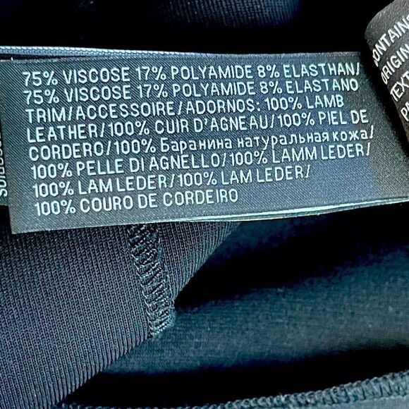 Ralph Lauren Black Label Scarlett zipper Pencil Skirt 4 - Picture 6 of 7